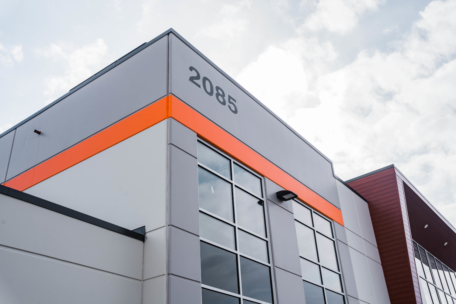 Airport Business Centre industrial construction project exterior