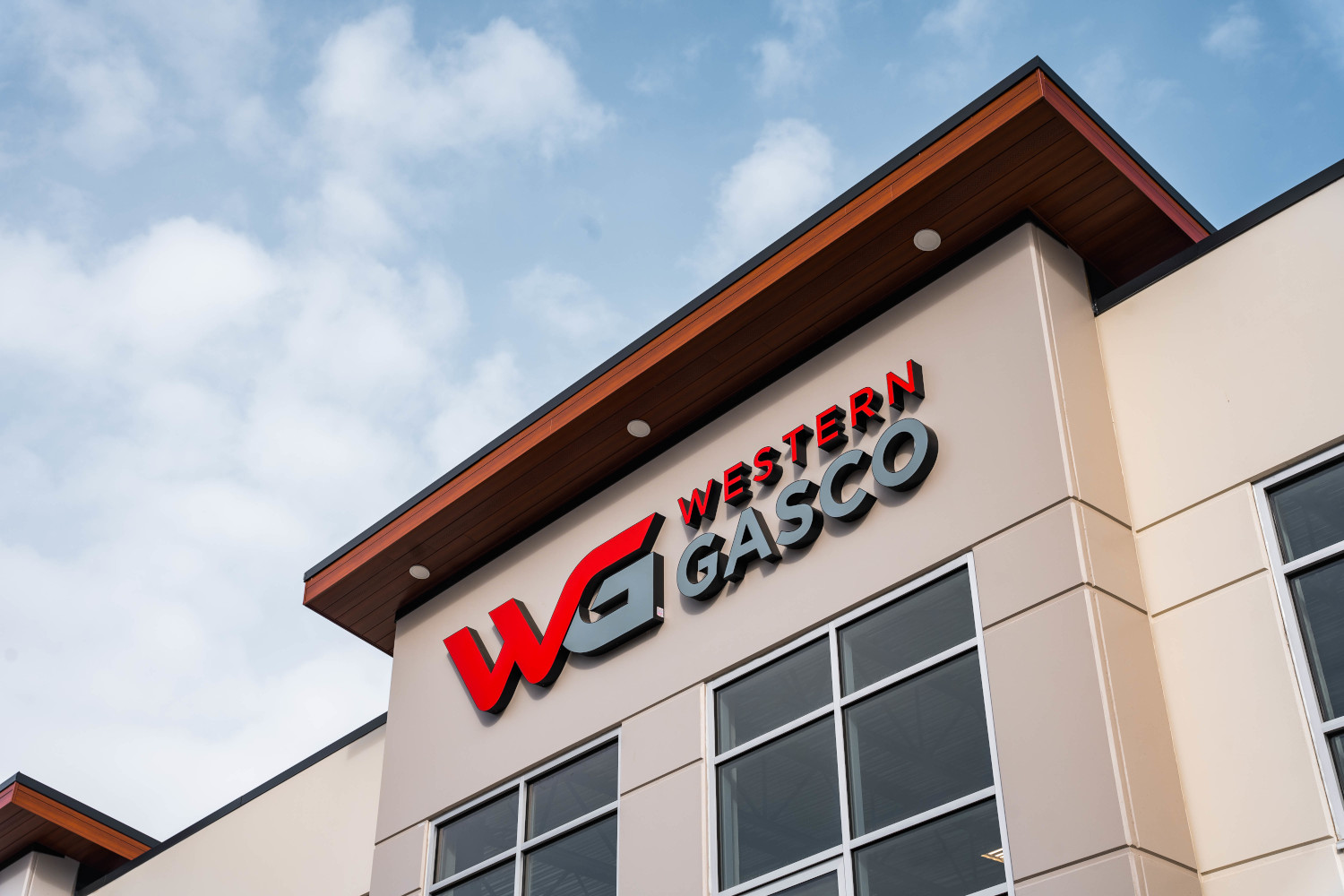 Airport Business Centre industrial construction project Western Gasco exterior